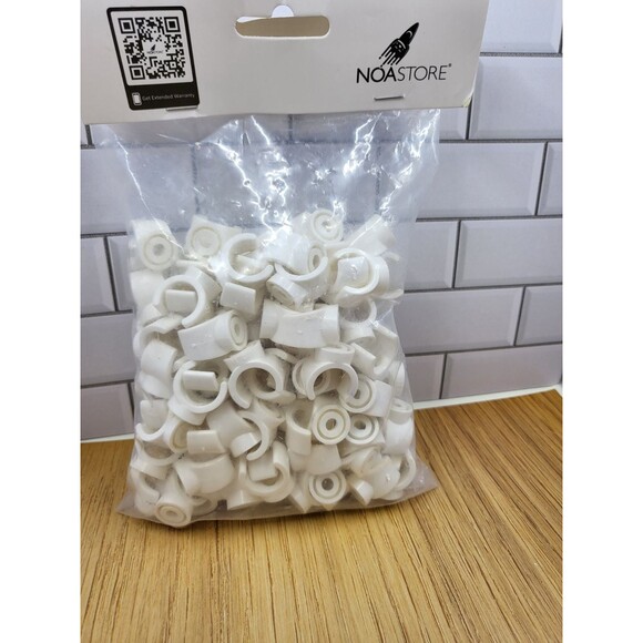 Bag of 1/2 inch PVC water pipe clamps - Picture 1 of 4